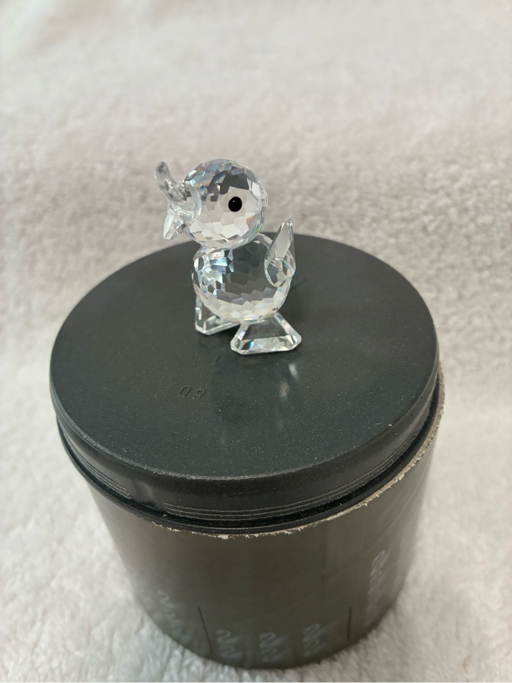 Swarovski Crystal Mini Drake Duck figurine